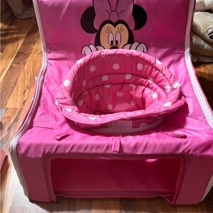 Disney Pink Minnie Mouse Kids Chair
